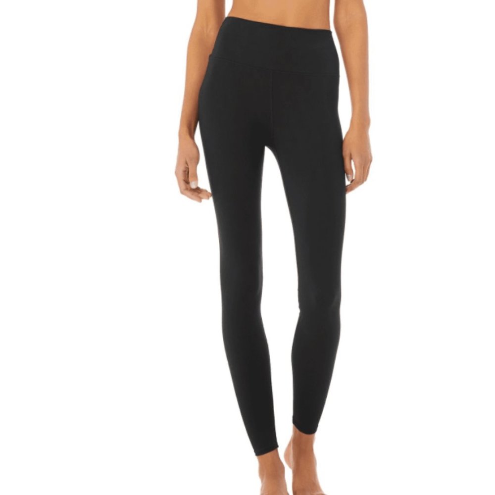 Alo Yoga High Waist Black Vapor Legging, XXS - Never worn!